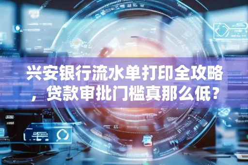 兴安银行流水单打印全攻略,贷款审批门槛真那么低?
