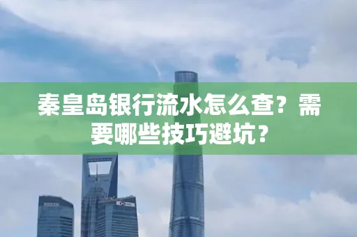 秦皇岛银行流水怎么查?需要哪些技巧避坑? 秦皇岛银行流水怎么查?需要哪些技巧避坑?
