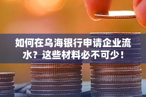 如何在乌海银行申请企业流水？这些材料必不可少！