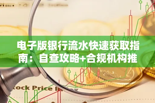 电子版银行流水快速获取指南：自查攻略+合规机构推荐
