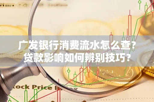 广发银行消费流水怎么查?贷款影响如何辨别技巧?