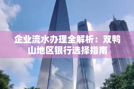 企业流水办理全解析:双鸭山地区银行选择指南