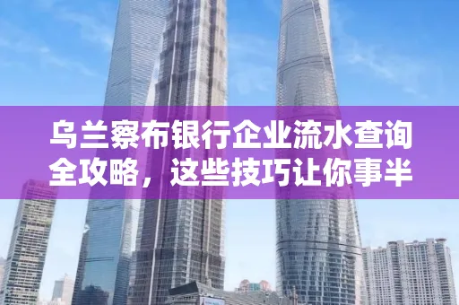 乌兰察布银行企业流水查询全攻略,这些技巧让你事半功倍