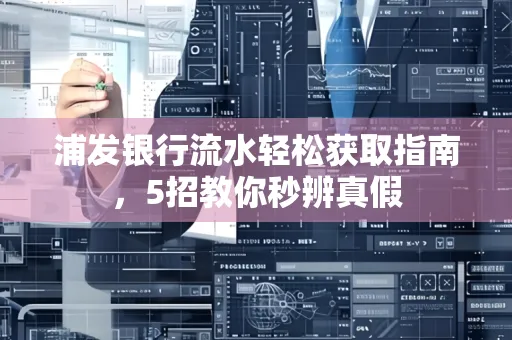 浦发银行流水轻松获取指南,5招教你秒辨真假