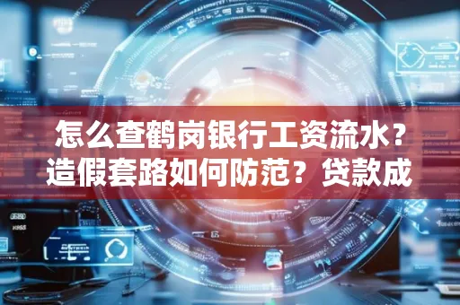 怎么查鹤岗银行工资流水?造假套路如何防范?贷款成功率翻倍攻略