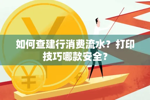 如何查建行消费流水?打印技巧哪款安全?